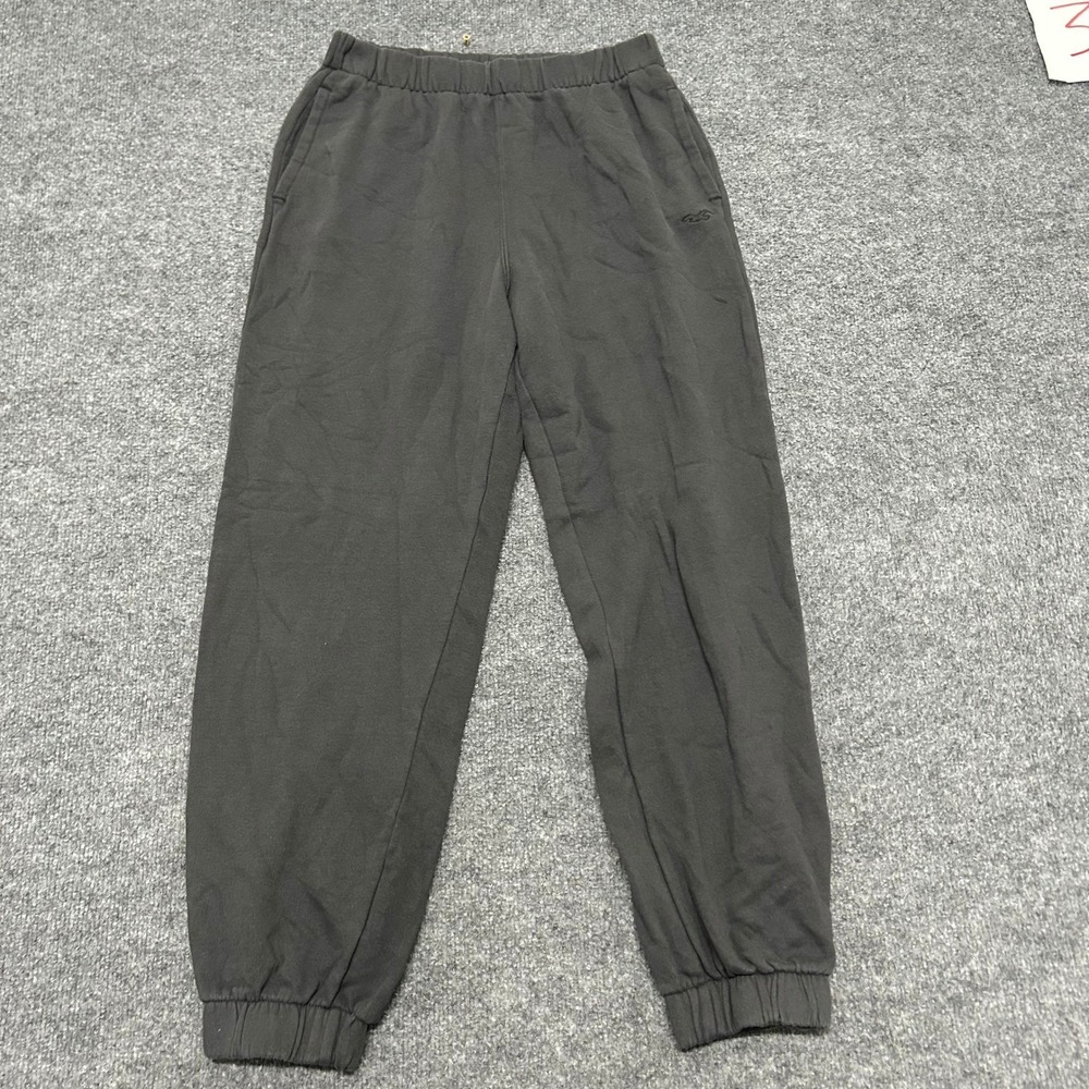 Hollister Sweatpants Womens Size M Charcoal Gray Ultra High-Rise Joggers Lounge